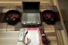 Auto dvd player mit Monitor und 2 Kopfhrer