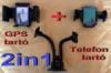 2in1,gps+telefon auts tart,tapadkorongos