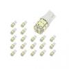10 x T10 20 SMD 1210 LED-es fehr aut fnyek izz 194 168 2825 W5W