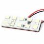 1.2W 10x5050 SMD LED 180LM 8000K fehr aut Reading / Dome / kombinlt hts lmpa fny (DC 12V)