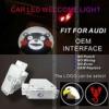 New arrival good looking car led logo/emblem auto led door 5w cree logo laser light