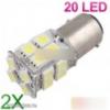 2 db aut lmpa 1157 BAY15D fehr 5050 20 LED izz