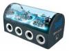 Auts szublda 2 x 250mm neon bandpass WRC 102BP