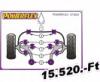 Powerflex Mazda MX5, MX-5 (Typ: NC), 2005-tl, 21mm-es, els stabiliztor sport szilent tuning