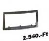 Opel Dupla DIN rdi beszerel keret 572323-GR/C Autospecifikus rdikeret 2DIN MECATRON