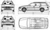 Dane techniczne Opel Vectra B Kombi