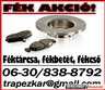 Peugeot 307 fk AKCI! Garancival! Peugeot 307 gyri-utngyrtott fktrcsa s fkbett!