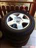 5x100 Gyri Volkswagen alufelni s gumi