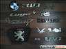 BMW 318 tds Renault Volkswagen Sharan VR6 Wartburg Peugeot 206 Honda Logo felira emblma