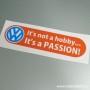 Volkswagen It s a Passion matrica