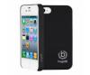 Bugatti ClipOnCover fekete kemnytok - Apple iPhone 4/4S tok