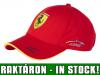 Ferrari baseball sapka Fernando Alonso Santander piros