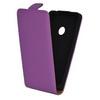SLIM FLIP tok - lefel nyl, rejtett mgneses zrds - LILA - NOKIA Lumia 520