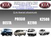 Kia Pregio K2500 Besta K2700 j s bontott alkatrszek