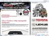 Toyota s Lexus alkatrsz szakzlet s bont