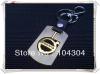 7pcs/lot, volvo motor do carro logo chave anel, giro metal a corrente chave, automóvel cadeia emblema chave, ordem misturada aceitável