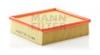 MANN Air Filter Volvo 240 Kombi 2.4 Diesel [1974-1993]