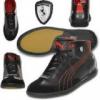 Puma Ferrari fekete magasszr cip
