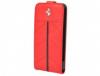 Telefontart tokok Ferrari iPhone 5 flip br tok piros