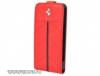 Ferrari iPhone 5 flip br tok, piros
