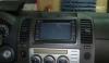Nissan Navara HD Kijelzs TV/DVD GPS USB SD, iPhone/iPod kompatibilis Navigcis Multimdia Fejegysg Bluetooth telefon kihangostval rintkpernyvel jellt, raszteres nagy ltszg tolatkamera beptse