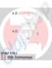 BMW 3/7/X3/X5, RANGE ROVER III HTS FKBETT KSZLET (21487.170.1)