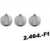 Seat Ibiza, Cordoba, Toledo, krm fts-szablyz gomb (3db)wolfsburg edition kiegszt Dectane