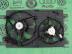 AUDI A3 8L - SEAT CORDOBA 6L, IBIZA 6L, LEON 1M, TOLEDO 1... / Dupla ventiltor kerettel komplett UTNGYRTOTT J