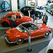 Demonstration of Beetles at VW dealer Porsche M5, Hungary.