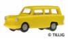 TILLIG 8733 Trabant 601 Kombi gelb