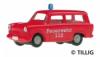 TILLIG 8732 Trabant 601 Kombi Feuerwehr