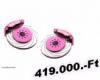 D2 Racing Vw, Volkswagen Golf 3, 2.8 VR6, 2.9 VR6, 1991-1997-ig, 5x100-as, 330x32mm-es 8 dugattys tuning fkrendszer