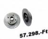 Zimmermann Vw, Volkswagen Golf 3, 2.0, 2.0 Gti 16V, 2.8 VR6, 1.9TDi, 5x100-as, 226x10mm-es, hts lyuggatott tuning sportfktrcsa