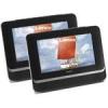 Olcs Lenco MES-217 duplamonitoros DVD lejtsz 2 x 7