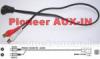  AUX bemenet MP3 csatlakoztatshoz, Pioneer aut rsdihoz
