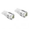 T10 3W LED izz fehr aut jelzi / dashboard / szlessg jelzlmpk (2-pack, DC 12V)