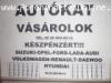 AUT VSRLS SUZUKI-OPEL-FORD-AUDI-FIAT- VW