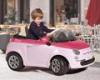 Fiat 500 Pink NEW! 6V Tvirnyítval - elektromos gyermek aut