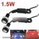 2 db Double-deck 1.5W fehr LED aut nappali lmpa