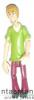 Scooby-Doo figura - Bozont / Shaggy jtk figura mozgathat vgtagokkal