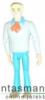 Scooby-Doo figura - Fred jtk figura mozgathat vgtagokkal