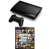 Sony PlayStation 3 konzol 500GB Dualshock 3 Vezrl Grand Theft Auto 5 jtk