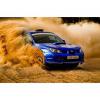 Subaru Impreza rally aut versenyben (30x20 cm, Poszterkp)