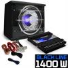 Aut HiFi szett Black Line 100 subwoofer erst 1400 W