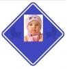 Baby on Board Baba a fedlzeten Baba az autban matrica