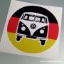 VW Busz T1 trikolor matrica