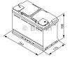 Bosch Akkumultor Bosch Silver S6 J+