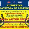 Autklma javts, autklma tlts XVIII. kerlet