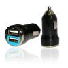 Nokia Szivargyjt tlt/auts tlt 2 x USB aljzattal (1x 5V/1000mA, 1x 5V/2100mA, kbel NLKL) FEKETE - - GSM Online