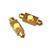 #42 1.5W aut Festoon 75-Lumen fehr LED - aluminium Shell (DC 12V) 2-csomagols